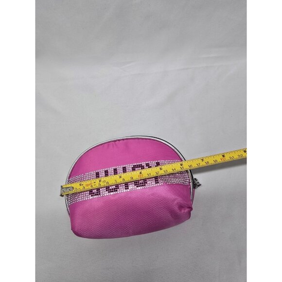 Juicy Couture Makeup Case Travel Bag Lot Of 2- Small One Missing Some Gemstones - Picture 8 of 10